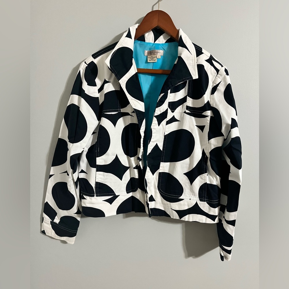 Transitions Open Front Cropped Jacket - image 8